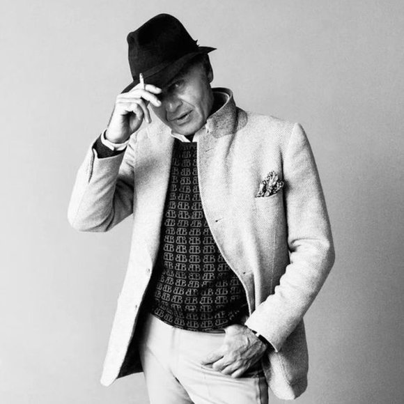 BILL BLASS MEN'S VINTAGE PURE SILK (2) BUTTON LUXURY BLAZER (USA)